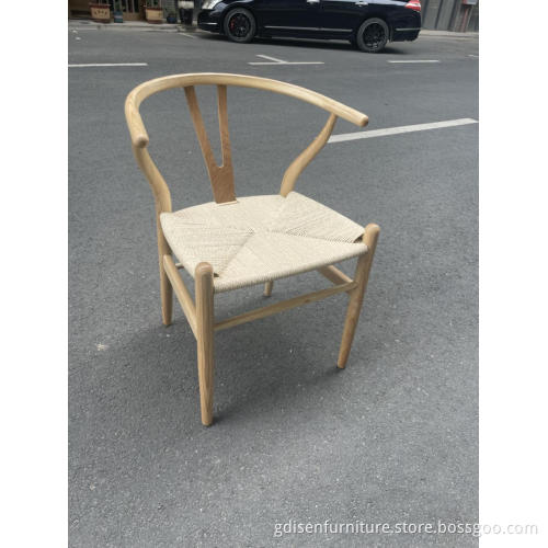 WOODEN WISHBONE CH24 Y CHAIR